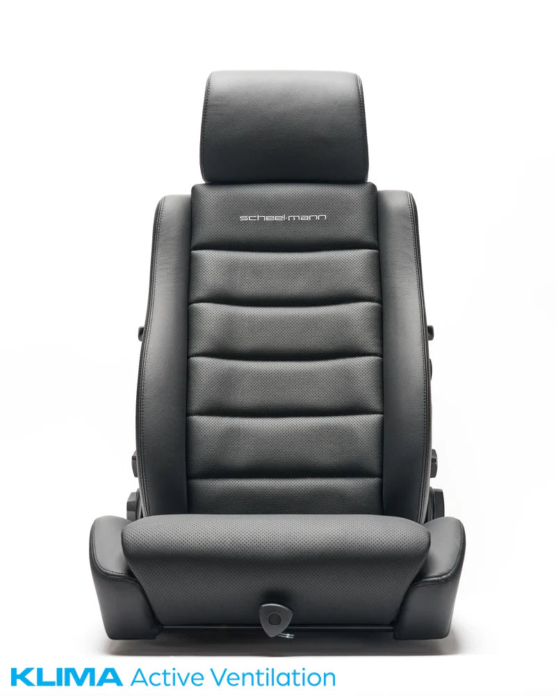 Scheel Mann Vario F Klima Active Ventilation Car Seat - Premium Cooling & Comfort for Long Drives - Perfect for Road Trips & Summer Commutes