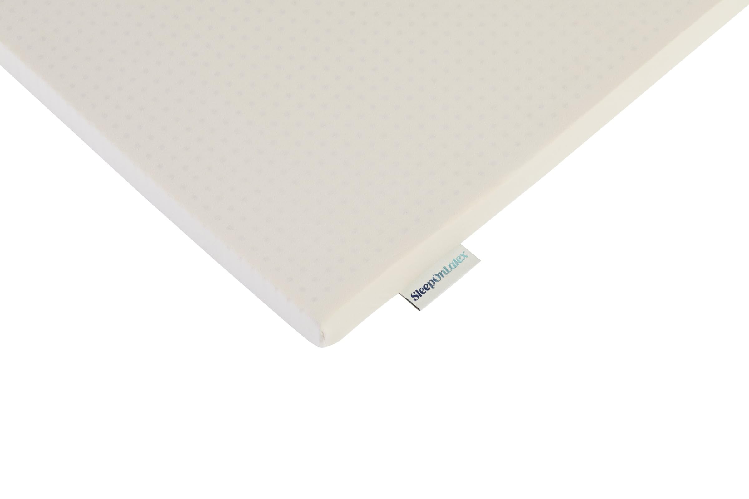 Organic Latex Mattress Topper with Jersey Cover - 2 Inch Queen Size - GOTS Certified, Soft & Breathable for Back Pain Relief - Perfect for Allergy Sufferers & Hot Sleepers