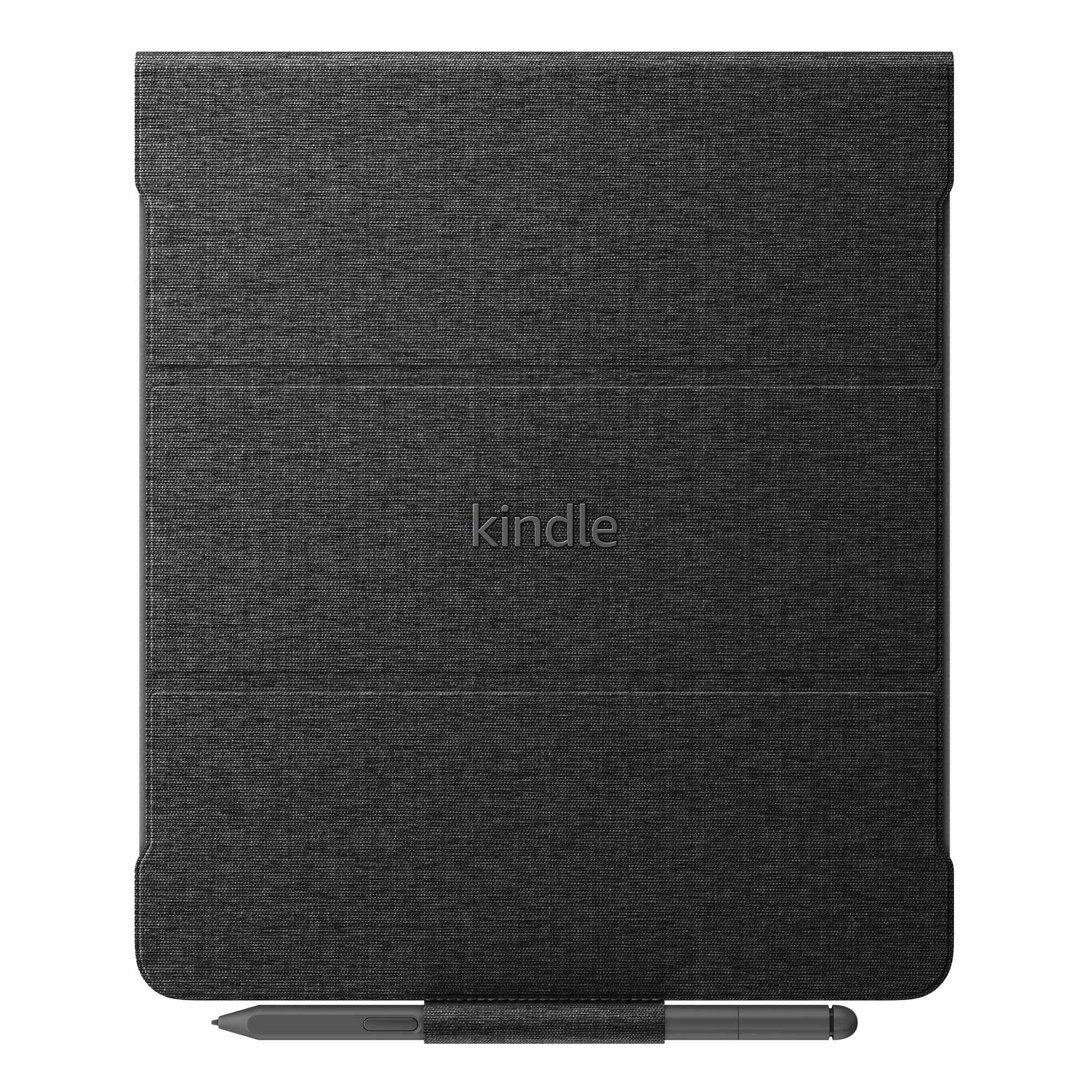 Amazon Kindle Scribe Fabric Folio Cover with Magnetic Attachment - Premium Protective Case for Writing & Reading (Black) | Perfect for Note-Taking, Ebook Reading & Travel Protection