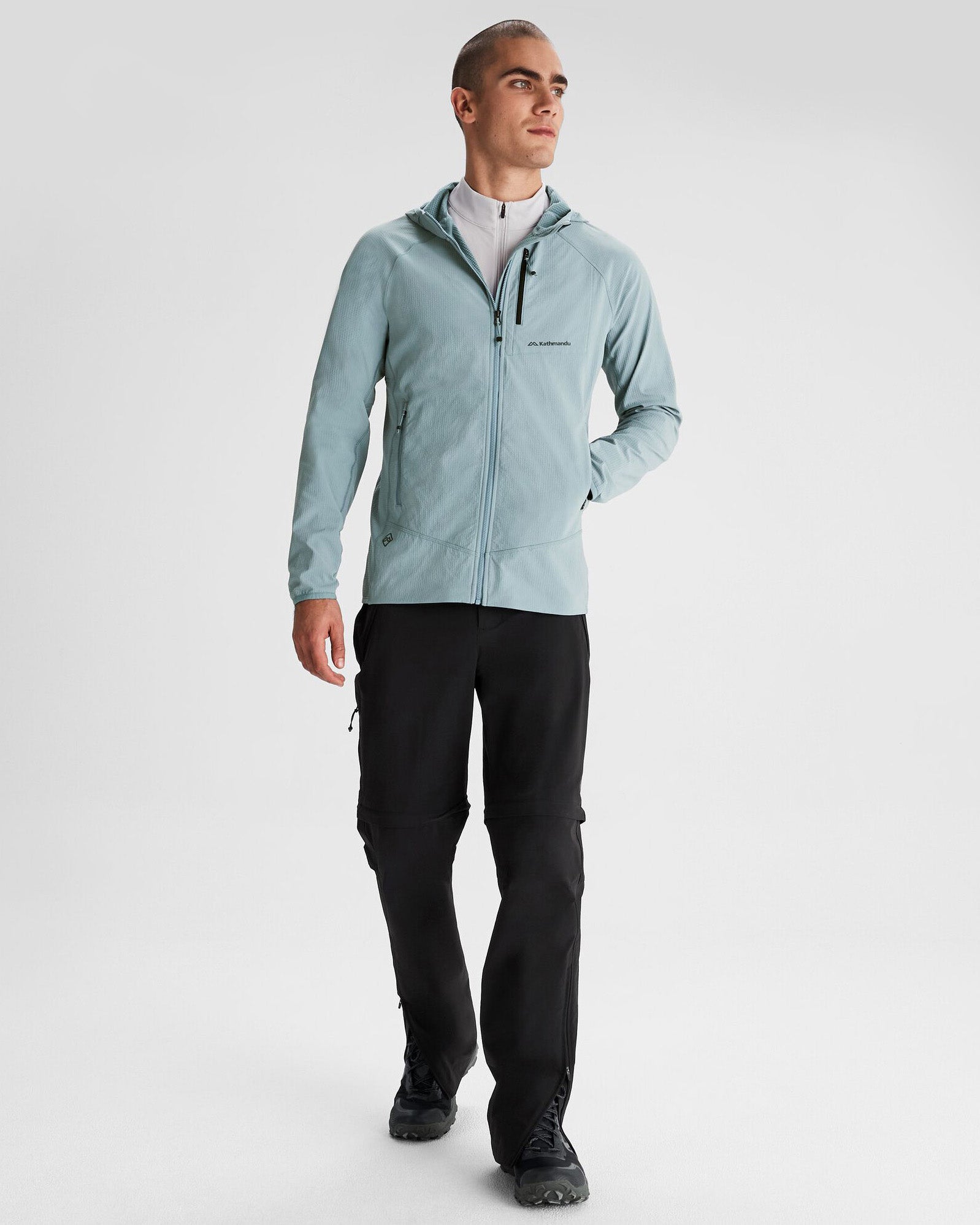 Men's Aysen Hooded Fleece Jacket - Lightweight Warm Winter Coat for Outdoor Activities | Hiking, Camping & Casual Wear