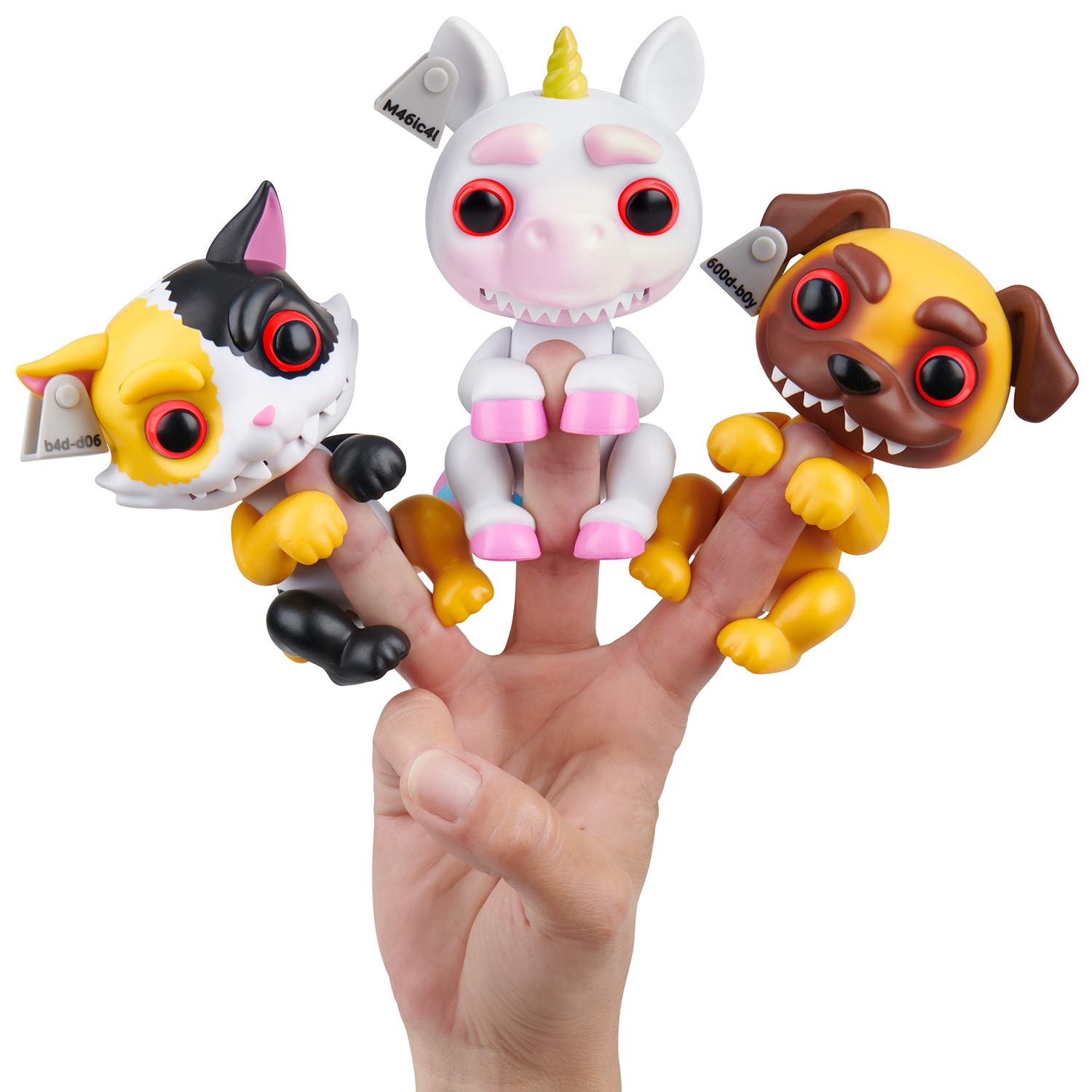 WowWee Grimlings Unicorn - Interactive Plush Animal Toy for Kids, Light-Up & Sound Effects, Perfect Gift for Girls & Boys - Playtime, Birthday, Christmas Gifts
