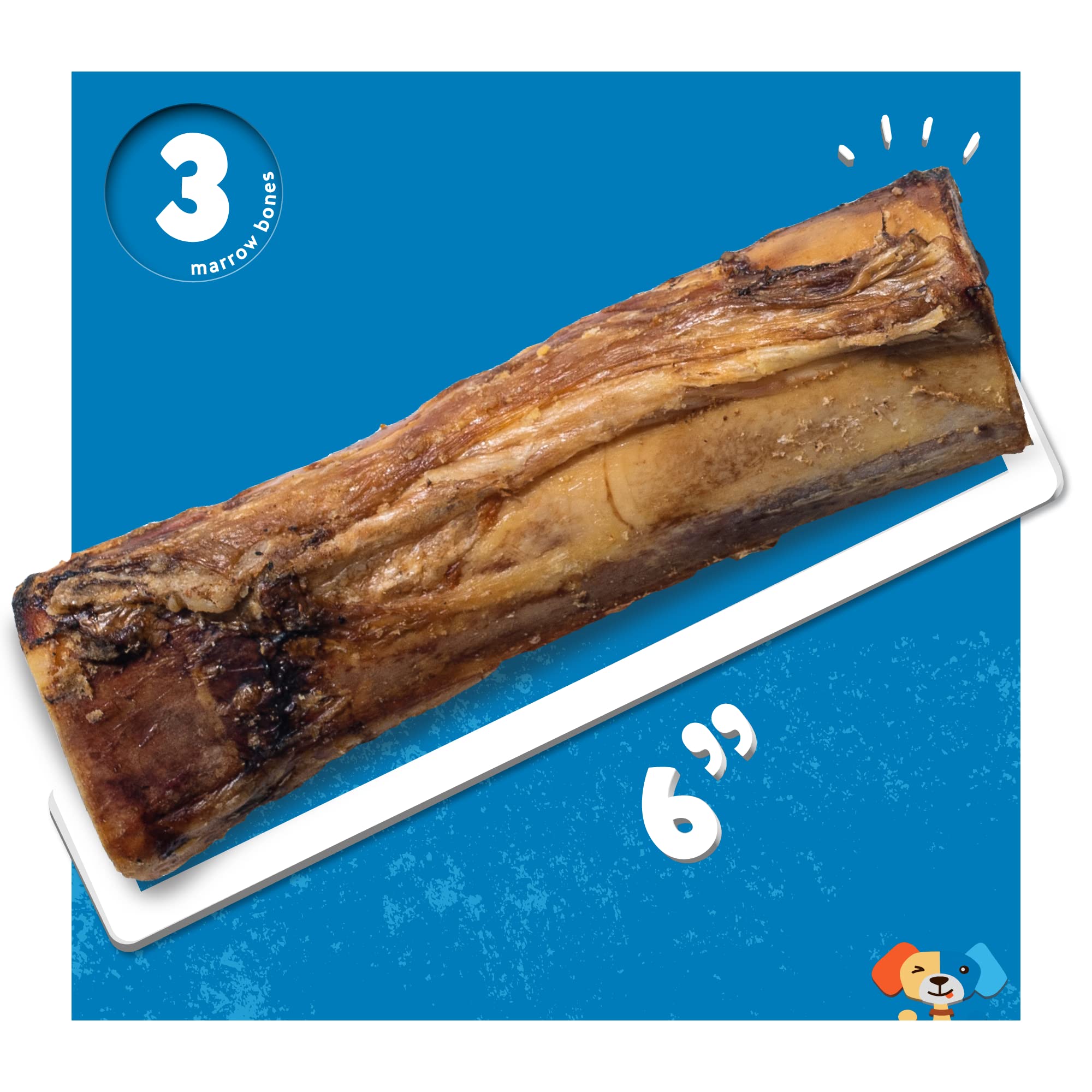 Jack&Pup Marrow Bones for Dogs - 6