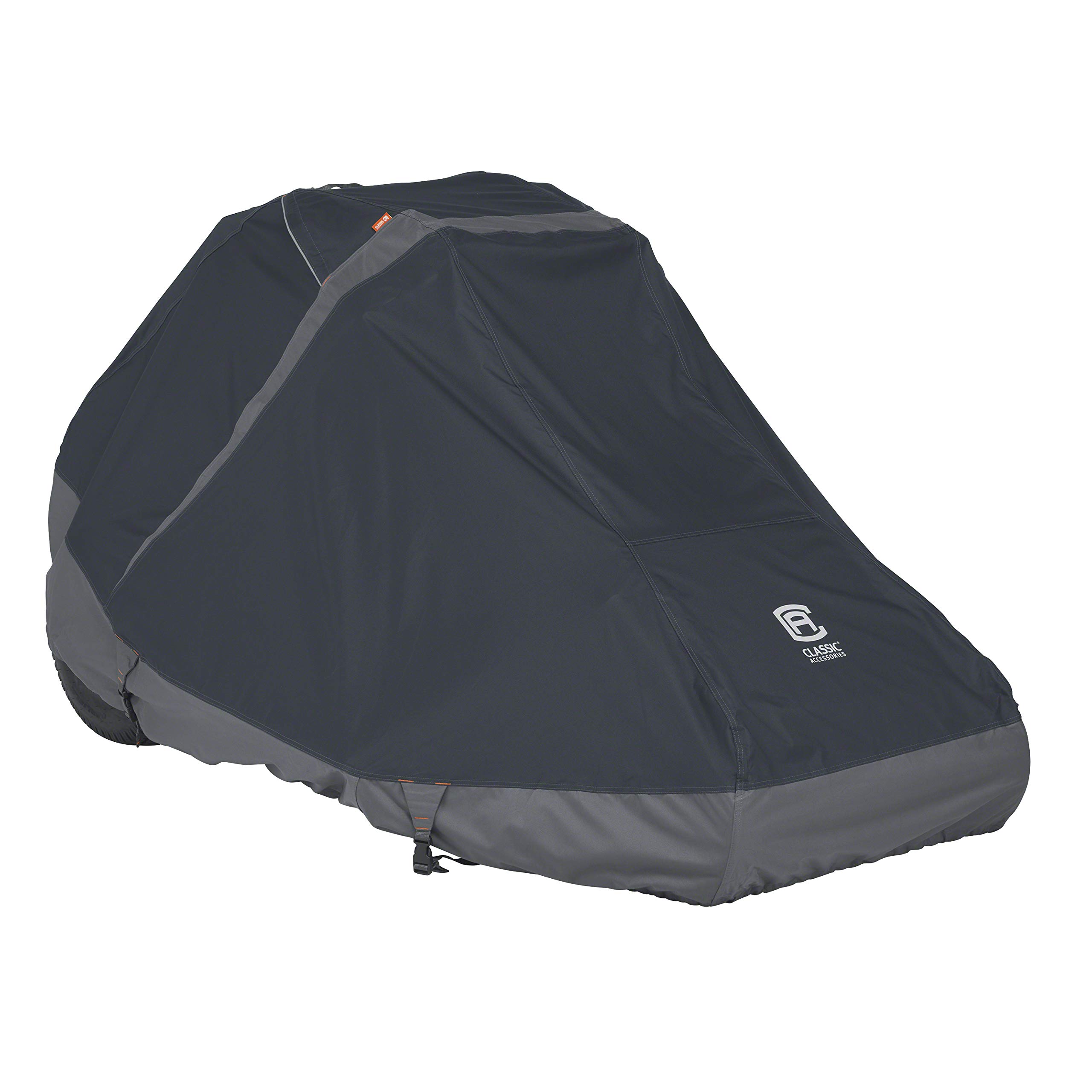 Classic Accessories StormPro Waterproof Heavy-Duty Zero Turn Mower Cover for 50-Inch Decks - Outdoor Lawn Equipment Protection