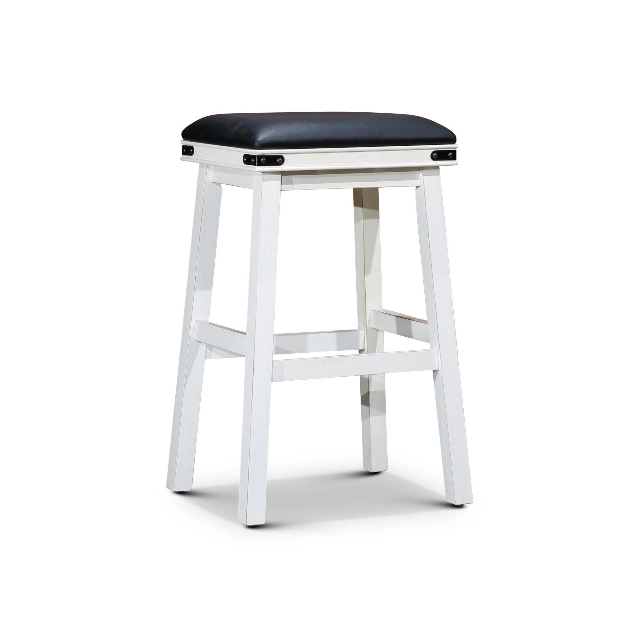 Premium Cortez Bonded Leather Stool - 24