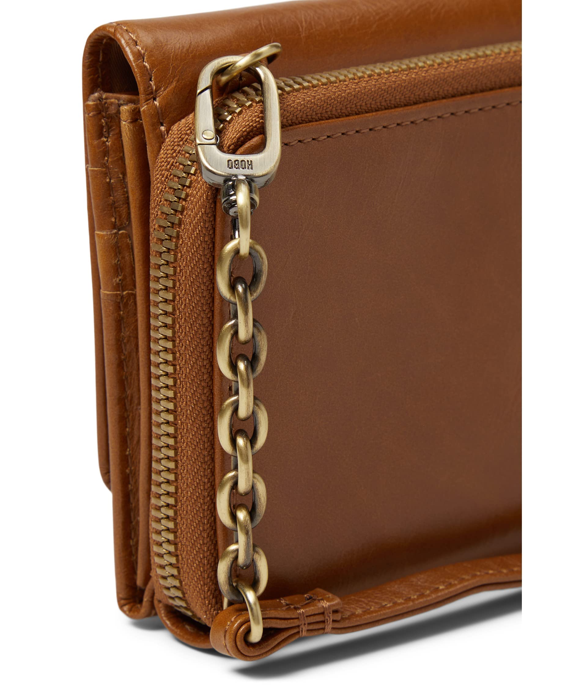 HOBO Rubie Crossbody Bag in Truffle Brown - Stylish & Compact Leather Purse for Women | Perfect for Everyday Use, Travel, and Casual Outings