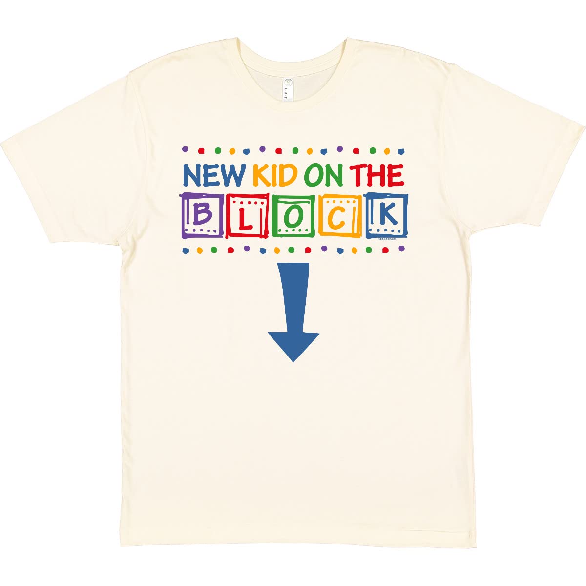 Inktastic New Kid on The Block Mom T-Shirt - Funny Graphic Tee for Moms - Comfortable Cotton Shirt for Casual Wear & Mother's Day Gifts