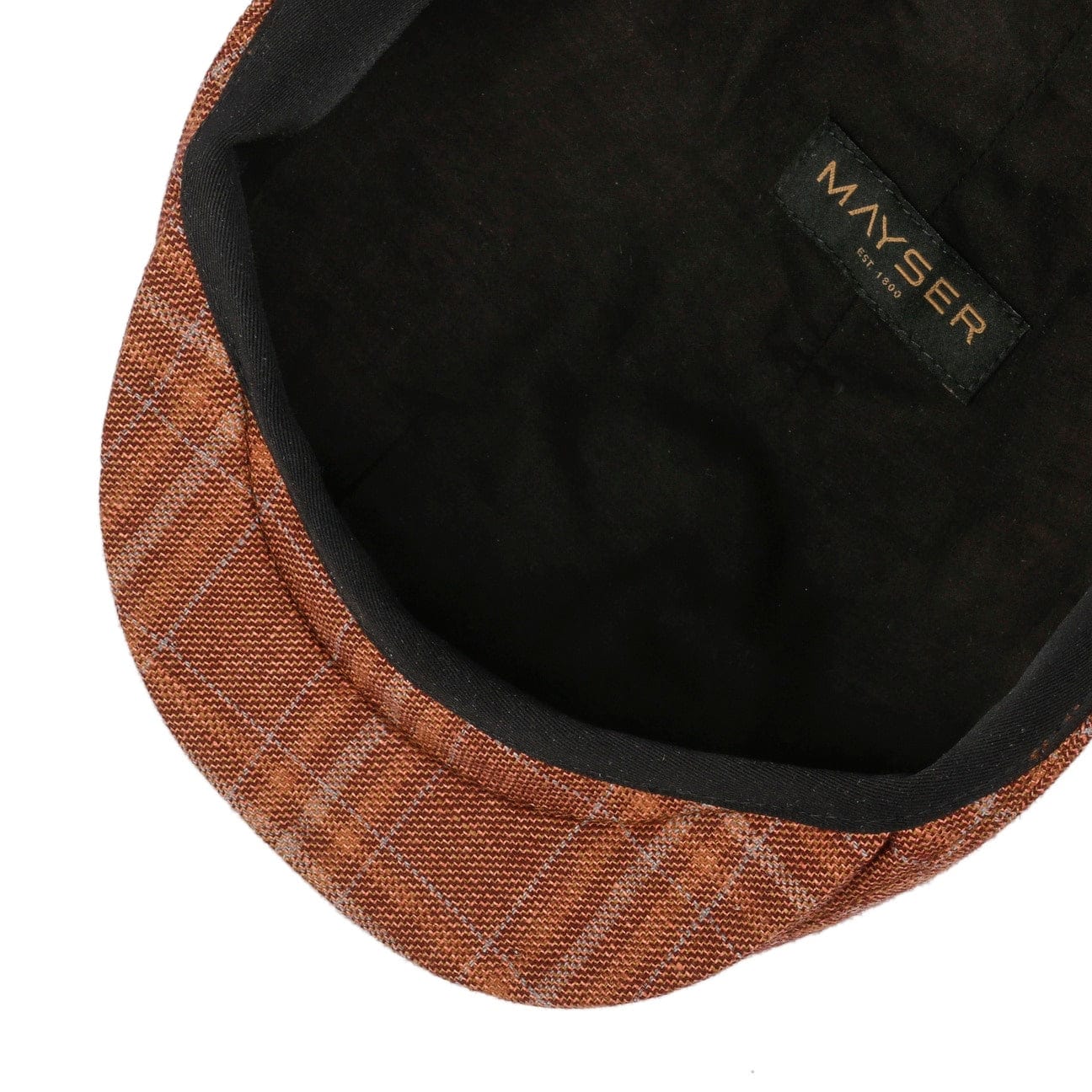 Mayser Sidney Linen Virgin Wool Flat Cap - Classic Men's Newsboy Hat for Casual & Formal Wear - Perfect for Autumn, Winter & Outdoor Activities