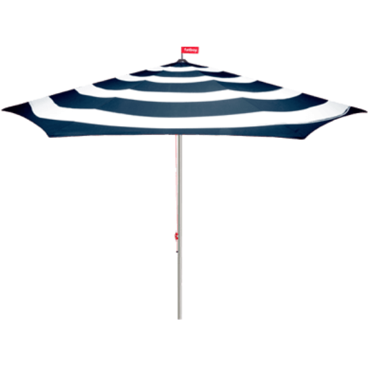 Premium Stripesol Dark Blue Windproof Umbrella - Heavy Duty Compact Travel Umbrella for Rain & Sun Protection - Perfect for Commuting, Outdoor Events & Travel Accessories