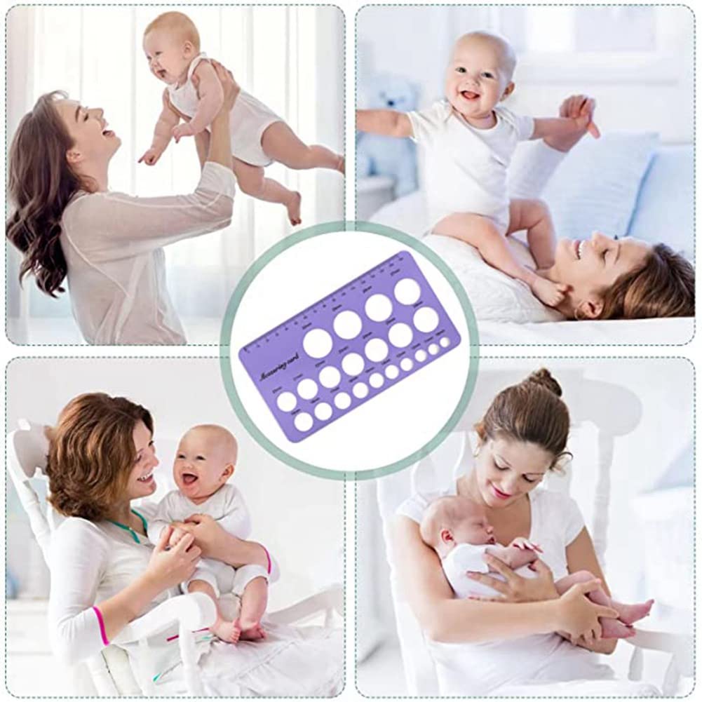 **Piuryue Silicone Nipple Ruler – Accurate Flange Size Measuring Tool for Breast Pumps | Soft & Flexible Nipple Sizer | Perfect for Nursing Moms & Lactation Consultants**    *(Use Case: Ideal for measuring flange size at home, ensuring proper breast pump fit for comfortable and efficient pumping sessions.)*