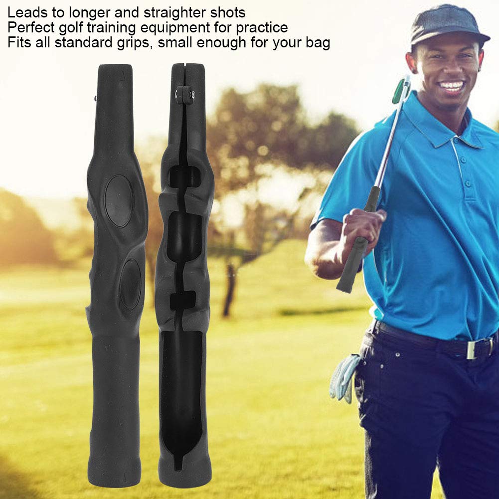 Bnineteenteam Swing Trainer - 2 Color Golf Training Aid Club Handle for Perfect Swing Grip & Posture - Ideal for Driving Range & Home Practice