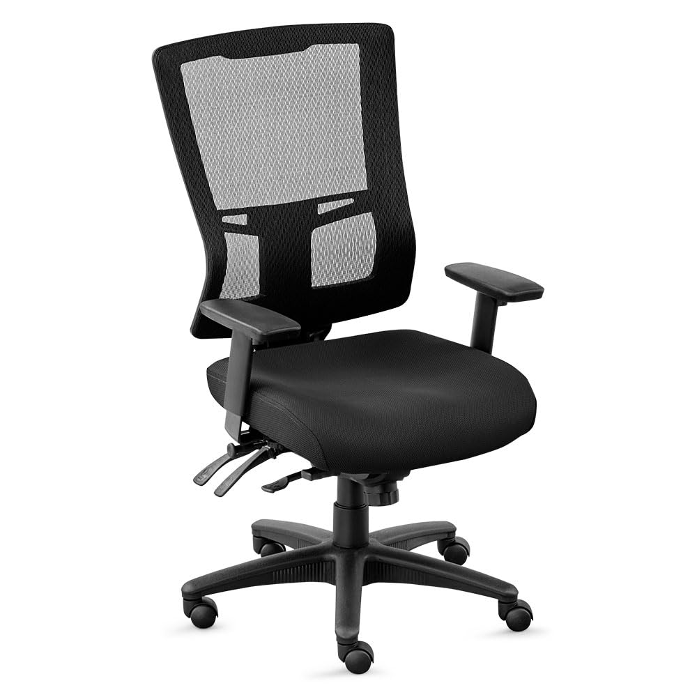 Ergonomic Mesh Office Chair - Adjustable High Back for Comfort