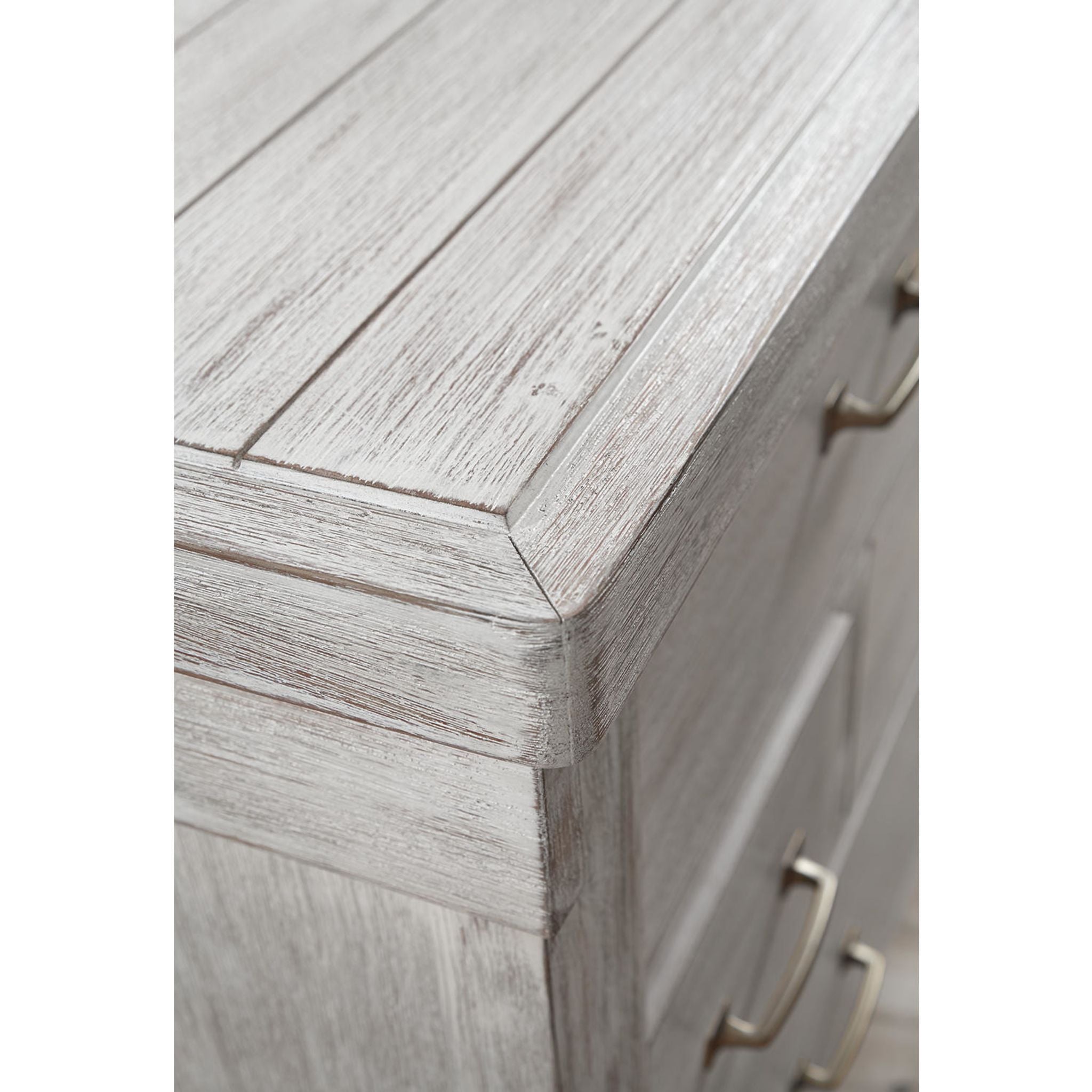 Brashland White Dresser and Mirror Set - Modern Bedroom Furniture for Home Decor & Storage Solutions