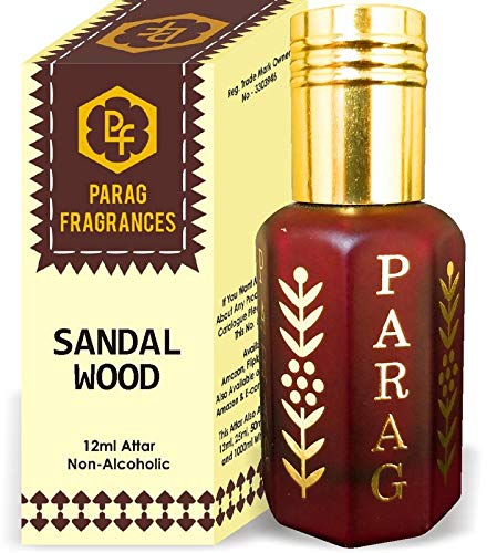 Premium Sandalwood Attar Perfume Oil - 1 Tola / 12ml (Crystal Series) | 100% Natural, Alcohol-Free & Long-Lasting Fragrance | Limited Edition Gift Set | Perfect for Aromatherapy, Meditation & Special Occasions