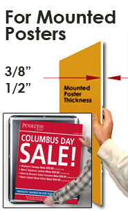Extra Large 72 x 96 Snap Frame Sign Holder - 1 5/8