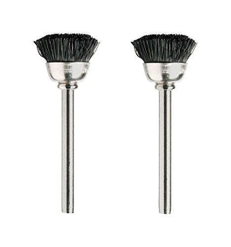 MAKEITHAPPEN 404-02 Cup Brushes - 2 Inch Diameter Wire Wheel Brush for Metal Cleaning, Rust Removal & Surface Preparation - Perfect for Automotive, Welding & DIY Projects