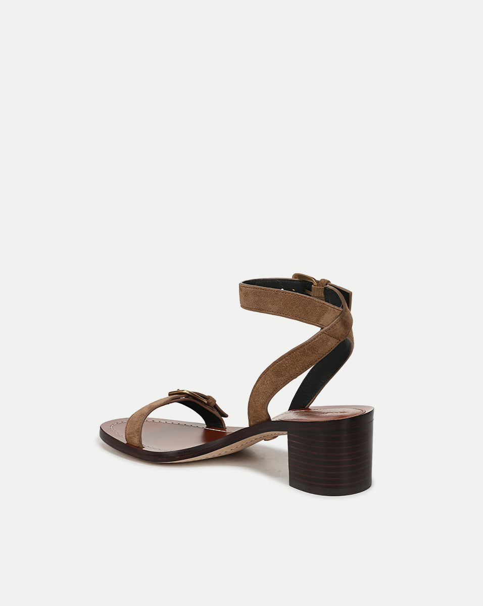 Elia Buckle Sandal - Women's Comfortable Adjustable Strappy Summer Shoes for Walking, Beach & Casual Outfits