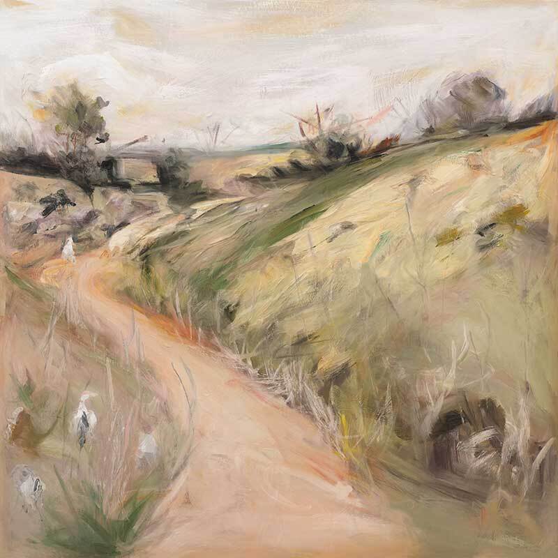 Dirt Road at Dusk Canvas Art Print - Landscape Wall Decor for Living Room, Bedroom & Office - Perfect for Home & Office Decoration