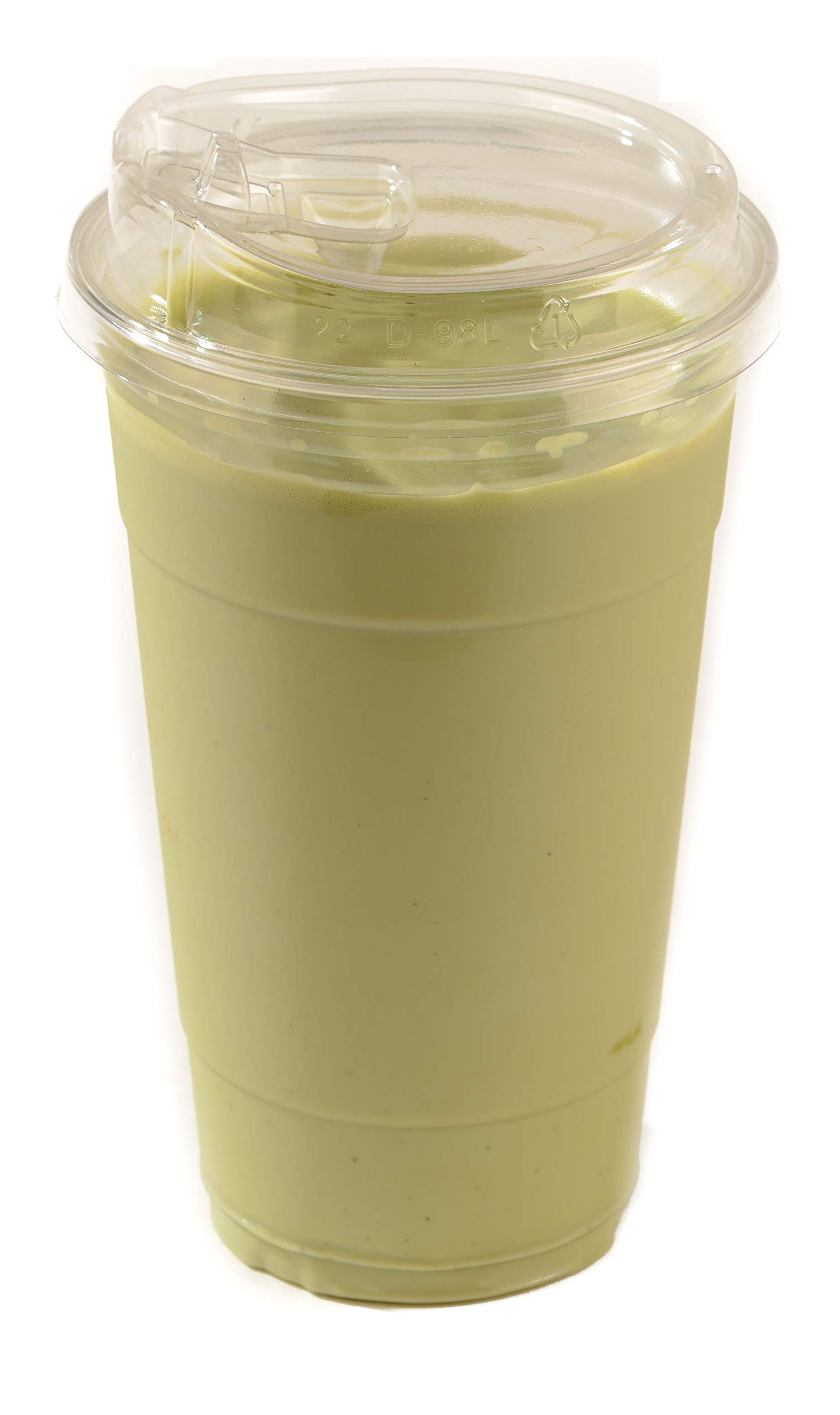 200 Pack 20oz Clear Plastic Disposable Cups with Lids - BPA Free Iced Coffee, Smoothie & Cold Drink Cups - Perfect for Juice, Soda, Parfait, Parties & Outdoor Events - Ideal for Coffee Shops, Cafes, Picnics & BBQs