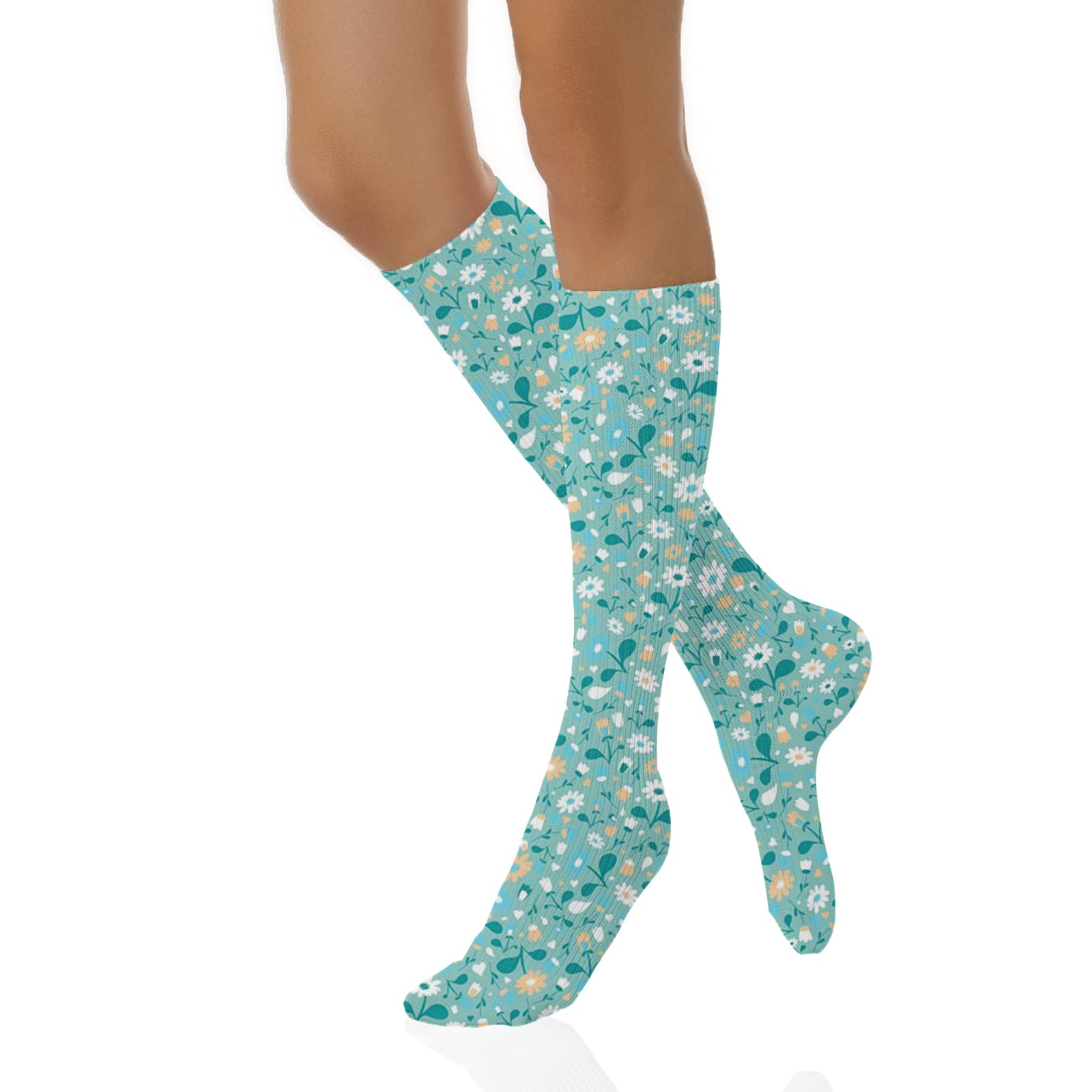 Funky Colorful Cushion Sport Socks - Athletic Cushioned Running Performance Crew Socks for Men & Women - Perfect for Running, Gym Workouts & Casual Wear