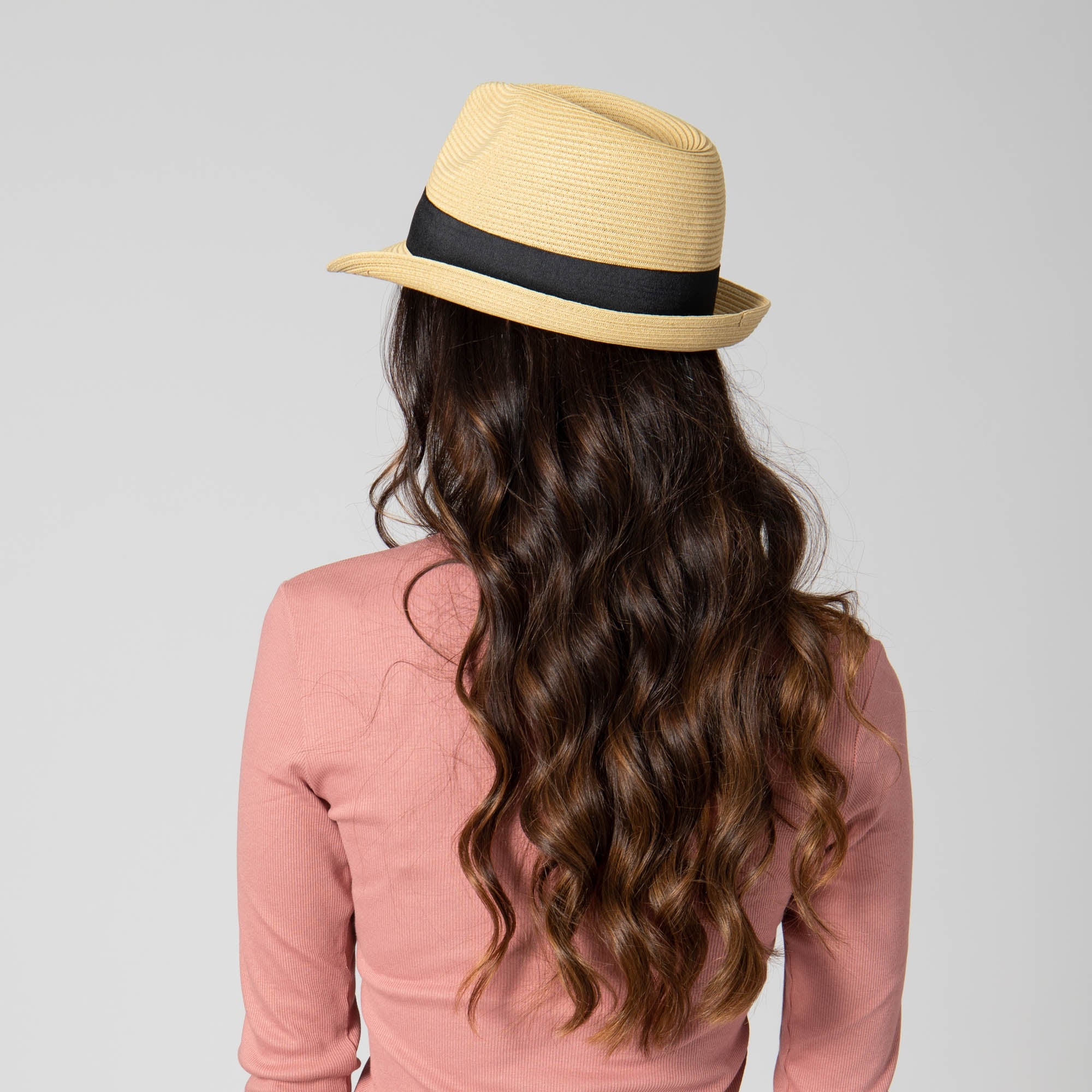 Next Level Fedora - Women's Ultrabraid Stingy Brim Hat | Stylish & Comfortable Sun Hat for Outdoor Events, Beach, and Summer Fashion