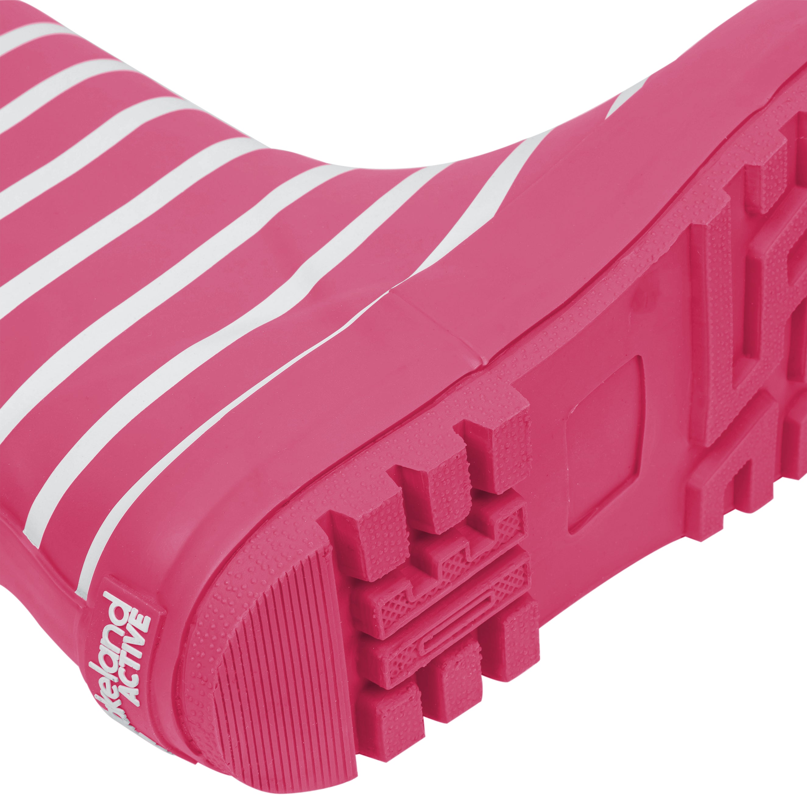 Kids' Waterproof Striped Rain Boots - Durable & Comfortable Wellington Boots for Outdoor Play, Puddle Jumping & Garden Adventures