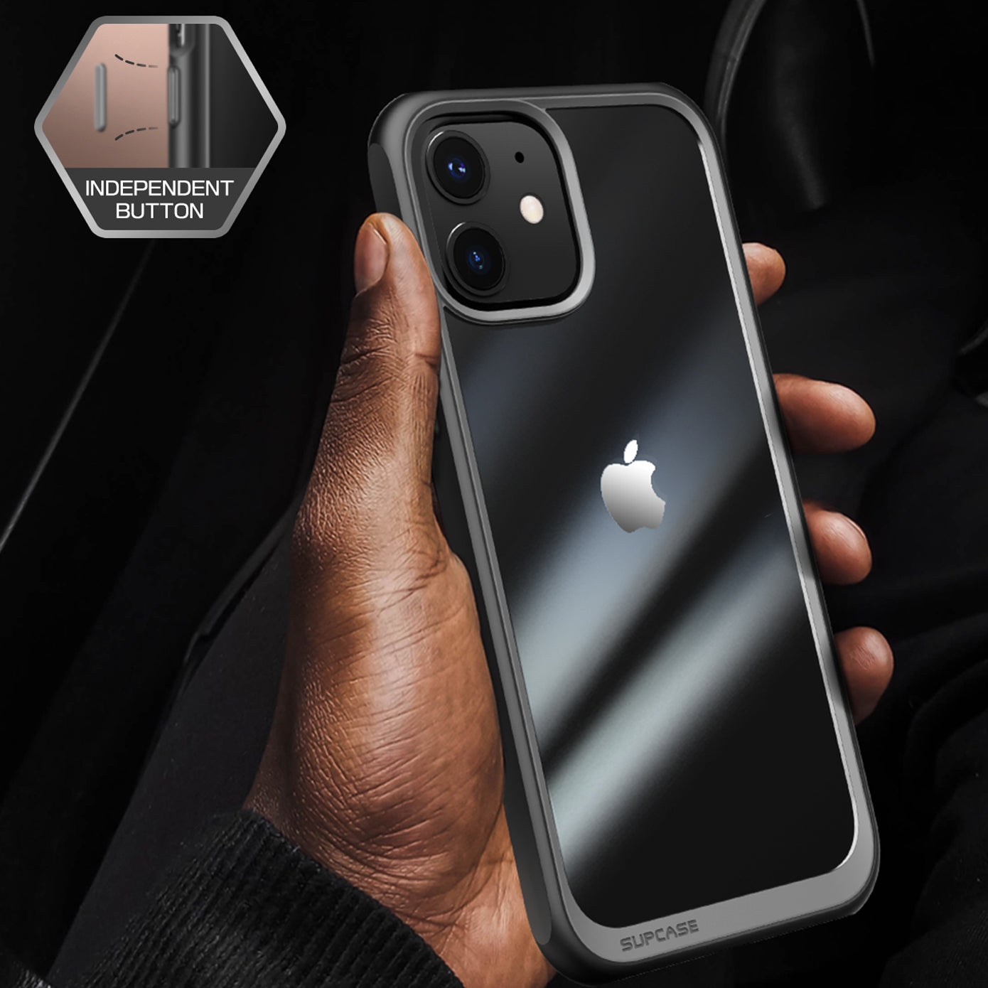 iPhone 12 Mini 5.4 Inch Case - Unicorn Beetle Style Slim Clear Protective Cover with Shock Absorption, Scratch Resistant - Perfect for Everyday Use, Travel & Outdoor Activities
