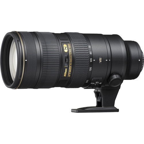 Nikon AF-S 70-200mm f/2.8G ED VR II NIKKOR Telephoto Zoom Lens for DSLR Cameras - Professional Photography, Sports & Wildlife Shooting, Portrait & Event Coverage