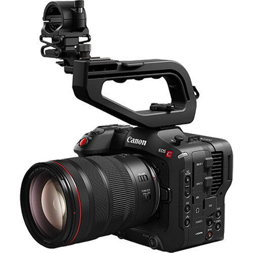Canon EOS C70 Cinema Camera with RF 24-70mm f/2.8L IS USM Lens - Professional 4K Video Camera Bundle for Filmmaking, Vlogging & Content Creation