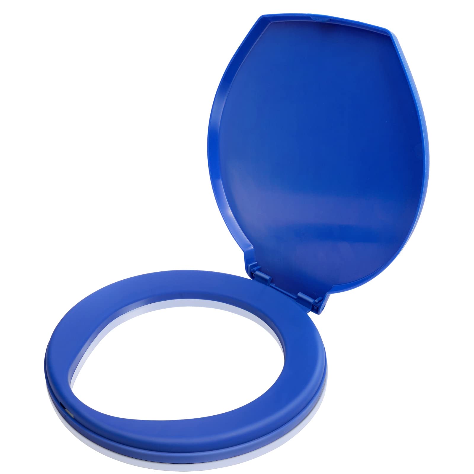 Portable 5 Gallon Bucket Toilet Seat - Snap-On Luggable Loo Cover for Emergency, Camping & Outdoor Use - Fits Adults & Kids - Perfect for RV Trips, Hiking & Disaster Preparedness