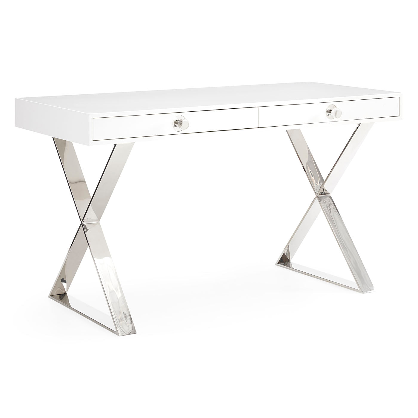 Stylish Channing Desk for Home Office - Modern Writing Desk with Storage, Perfect for Remote Work & Study