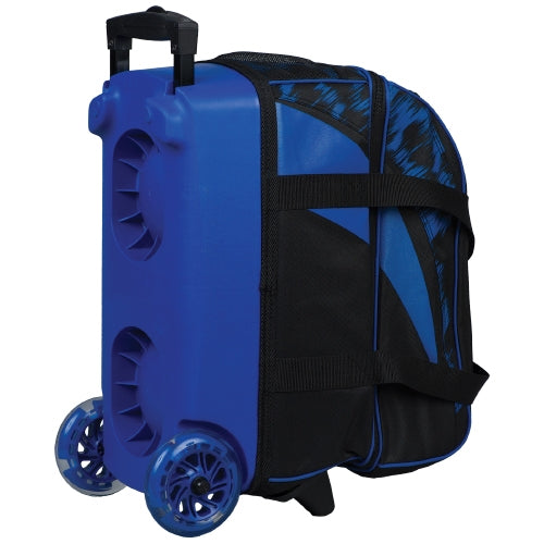 KR Strikeforce Cruiser Scratch Double Royal Roller Bowling Ball Bag - Premium Bowling Accessories for League & Tournament Players - Perfect for Travel & Storage