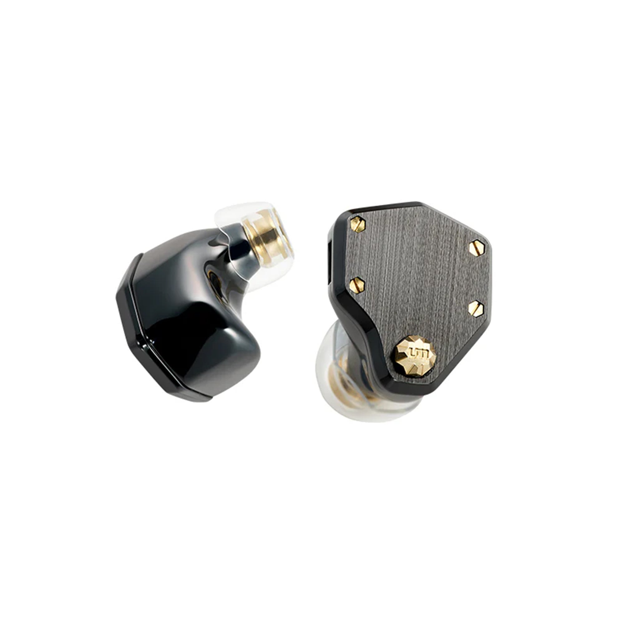 Unique Melody MEST Jet Black In-Ear Monitors - Premium Audiophile IEMs for Music Lovers & Professional Musicians | Perfect for Studio Recording, Live Performances & Critical Listening