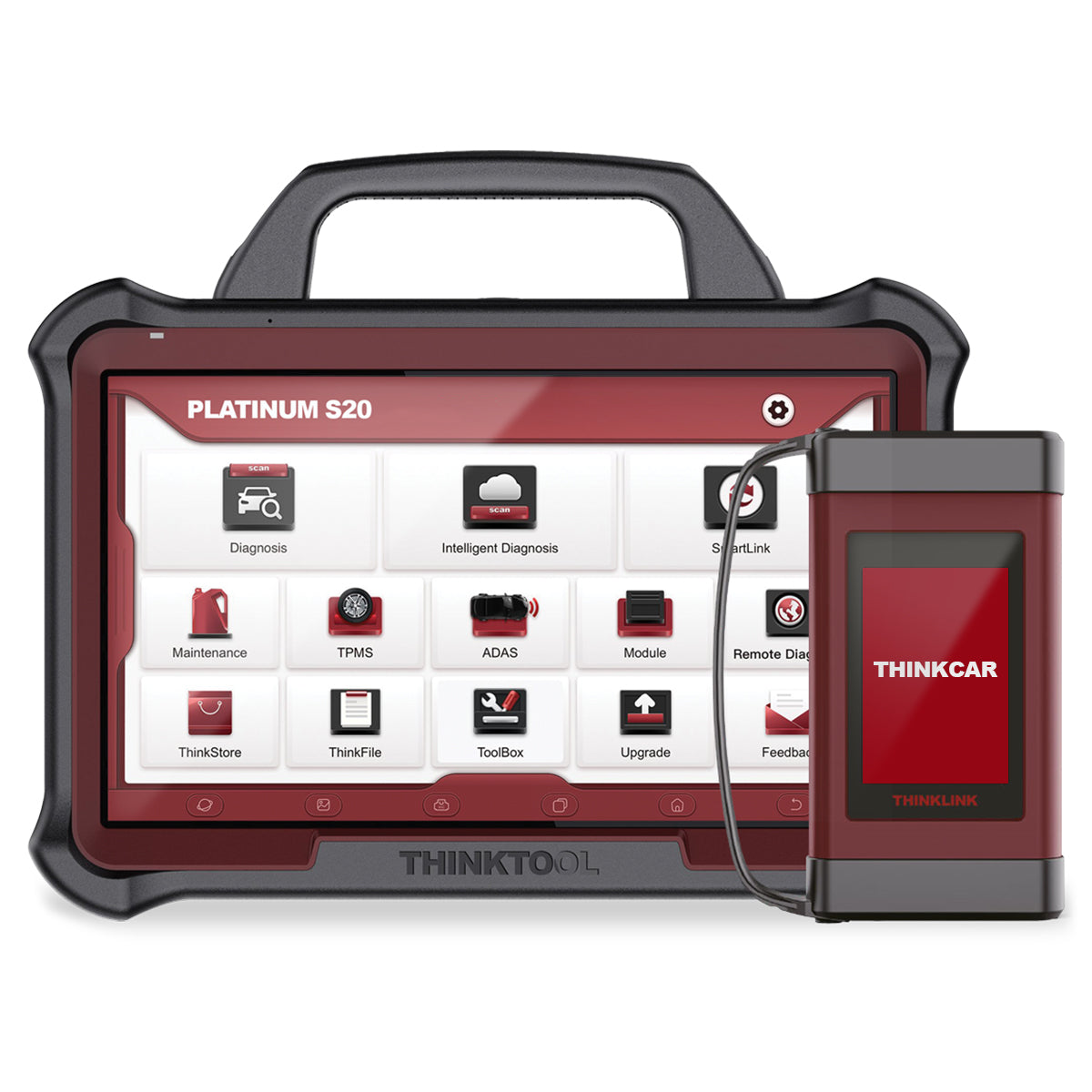 PLATINUM S20 13.3 Inch Professional OBD2 Scanner Tablet - Full System Diagnostic Tool with 41 Maintenance Resets | Car Code Reader for Mechanics & DIY Auto Repair | Perfect for Vehicle Diagnostics, Engine Analysis & Reset Services