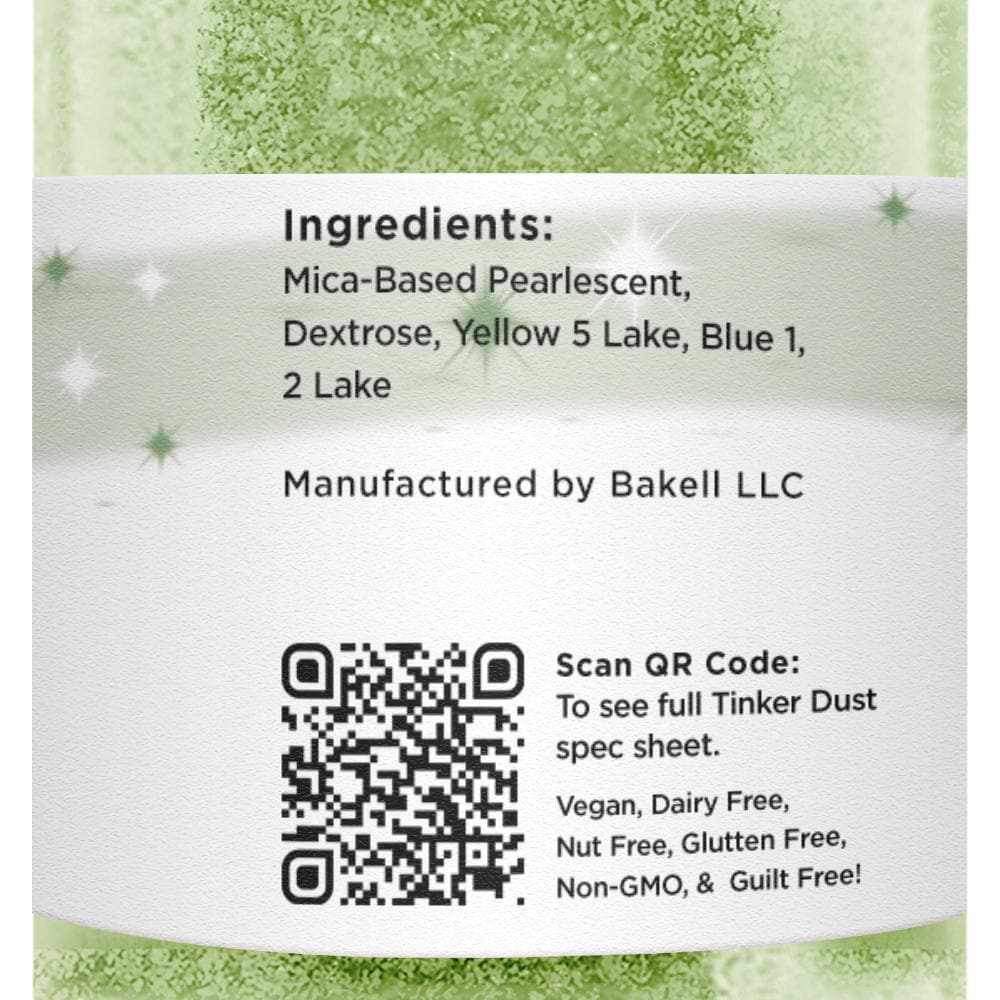 Christmas Collection Tinker Dust Combo Pack A (12 PC SET) 50 Gram Jar - Perfect for Holiday Crafts, DIY Projects & Festive Decorations