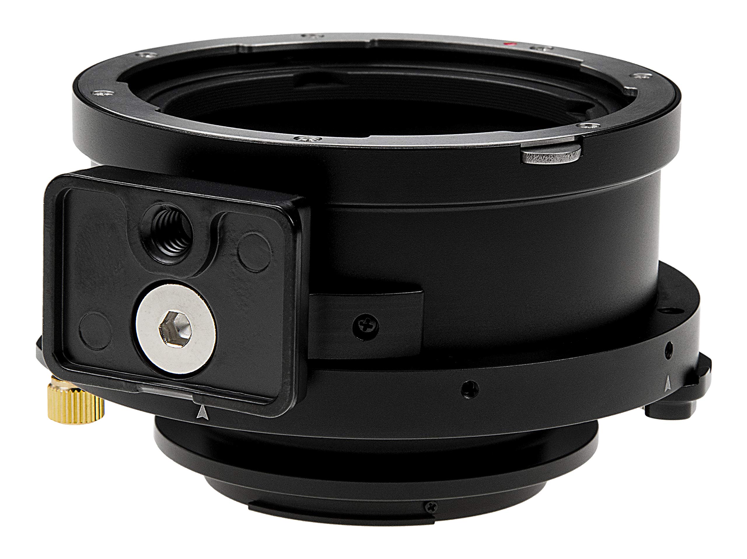 RhinoCam Vertex Rotating Stitching Adapter - Hasselblad V-Mount to Canon RF Mount Adapter for Mirrorless Cameras | Perfect for Panoramic Photography & Professional Stitching Workflows