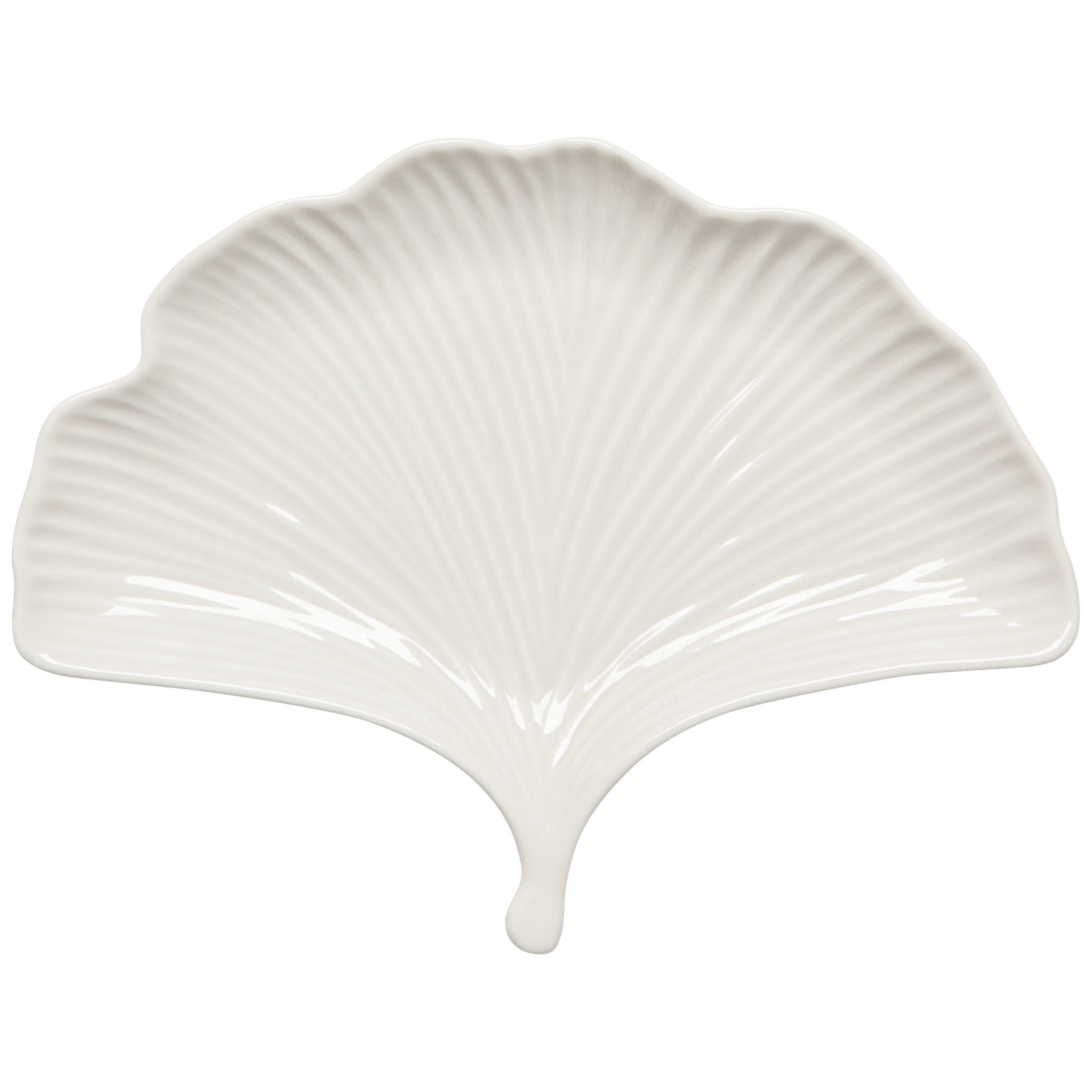 Premium Ginkgo Leaf Ceramic Dinner Plate Set of 10 - Elegant Botanical Tableware for Fine Dining, Wedding, and Holiday Entertaining