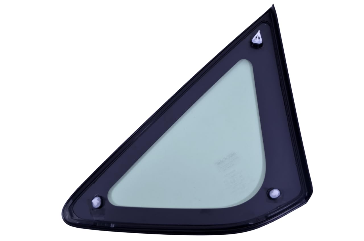 2004-2009 Toyota Prius Left Driver Side Rear Quarter Window Glass - OEM Replacement Part for Hatchback Sedan | Perfect for Auto Glass Repair & Replacement Services