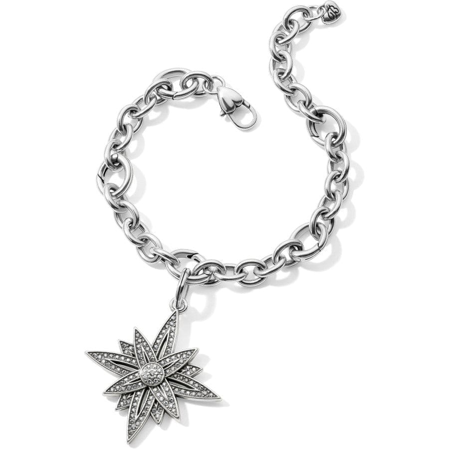 Brilliant Star Link Bracelet for Women - Elegant Gold/Silver Chain Bracelet for Everyday Wear & Special Occasions