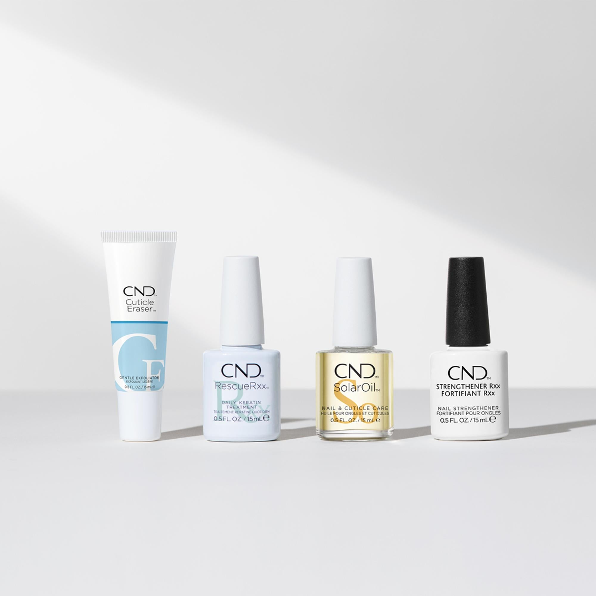 CND Strengthener RXx Nail Treatment - 0.5 fl oz | Professional Nail Hardener & Strengthener for Weak, Brittle Nails | At-Home Salon Quality Care for Stronger, Healthier Nails