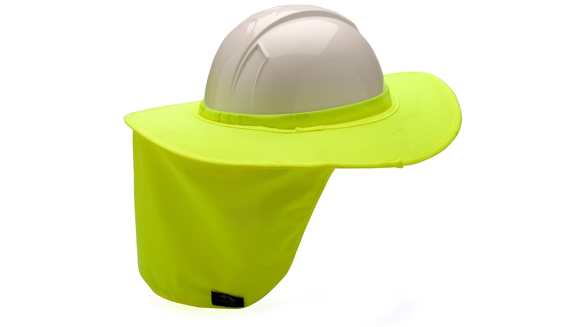 Pyramex Safety Hard Hat with Brim & Neck Shade - ANSI Certified for Construction, Industrial & Outdoor Work Protection