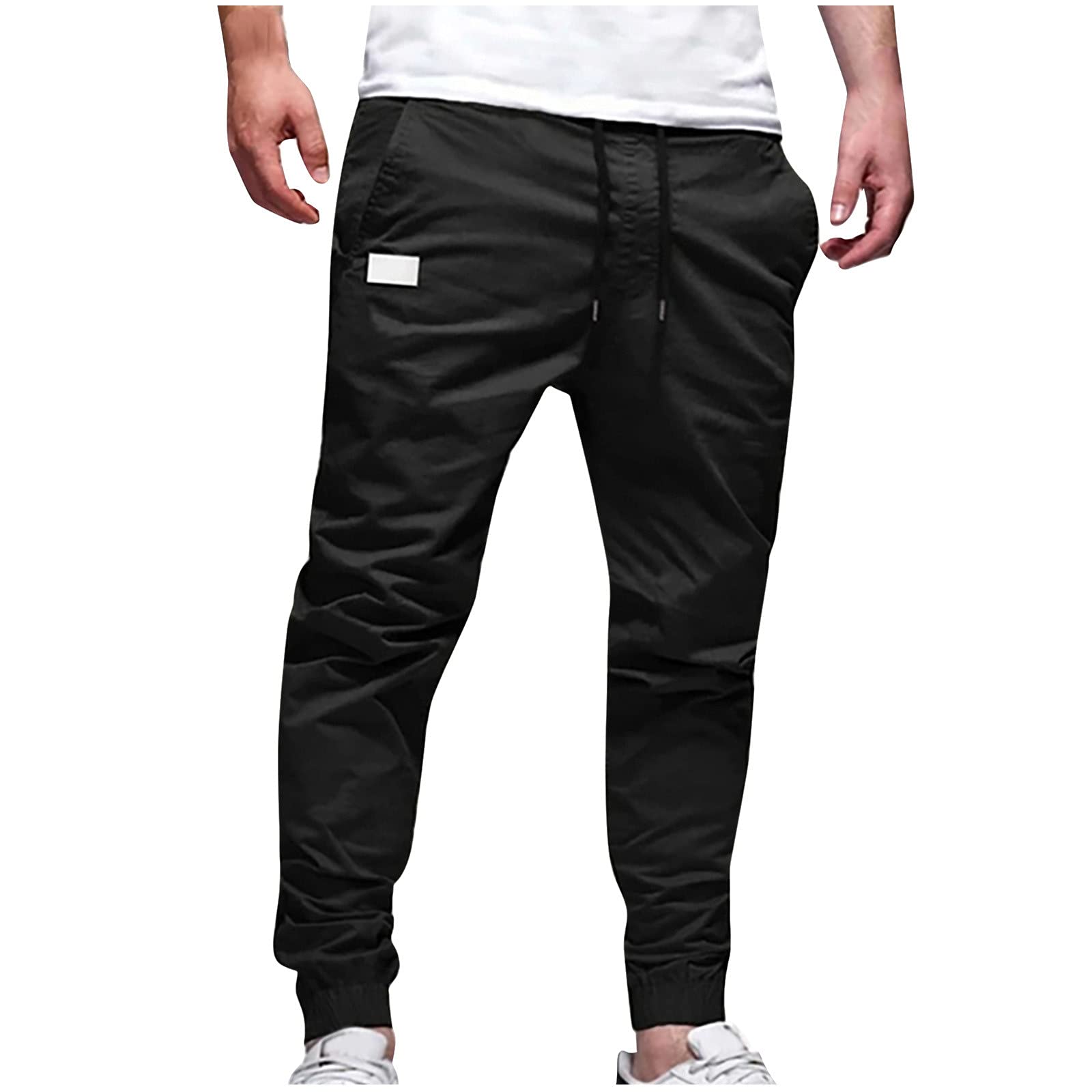 **Men's Cargo Joggers - Athletic Tapered Sweatpants with Pockets for Gym, Running & Casual Wear | Tactical Utility Pants**