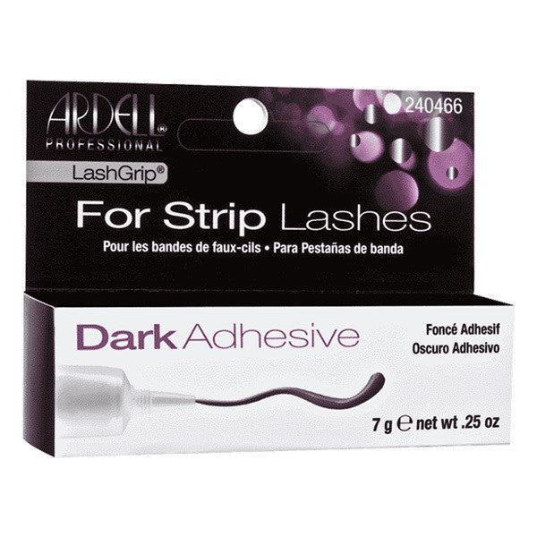 Ardell LashGrip Strip Adhesive Dark (65057) - Professional False Eyelash Glue for Long-Lasting Hold - Perfect for Parties, Weddings & Special Occasions