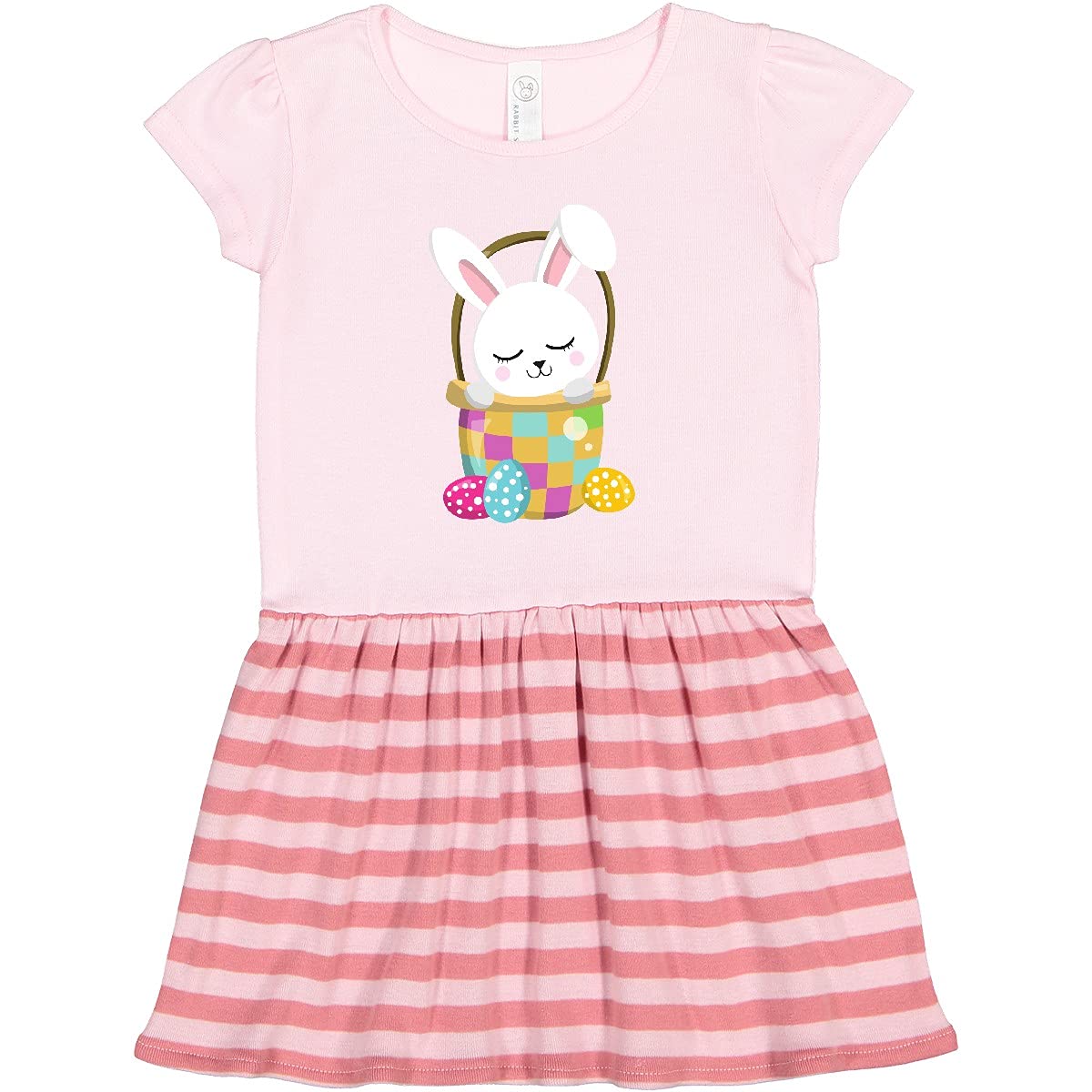 Inktastic Easter Bunny Toddler Dress - Cute Easter Outfit for Kids