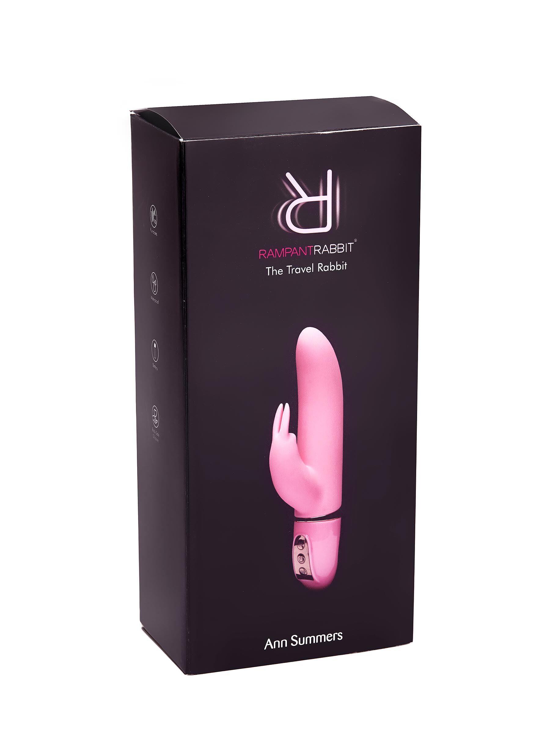 Mini Rampant Rabbit Vibrator - 10 Speed Travel Toy for Women - Pink, Perfect for On-the-Go Pleasure