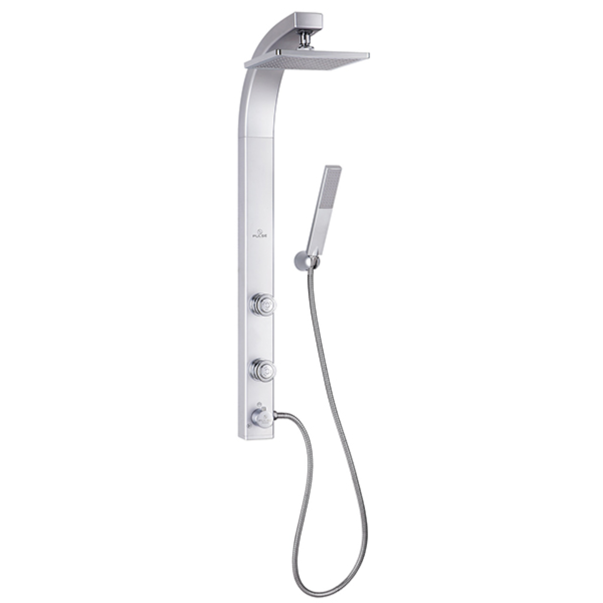 PULSE ShowerSpas Splash Shower System - 1020 | High Pressure Rainfall Shower Head with Handheld Spray | Perfect for Bathroom Renovation & Spa-Like Experience at Home