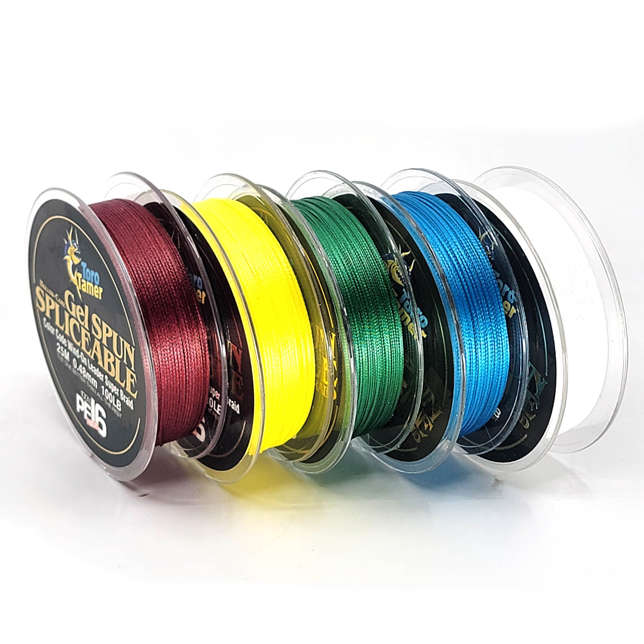 Toro Tamer Hollow Braid Wind On Spools 25M - Premium Fishing Line for Saltwater & Freshwater - Perfect for Offshore, Surf Casting & Big Game Fishing