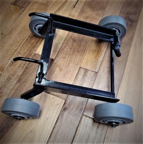 Hummel Floor Sander Dolly Cart - Heavy Duty Sanding Machine Transport Cart for Wood Floor Refinishing - Perfect for Professional Contractors & DIY Home Renovation Projects