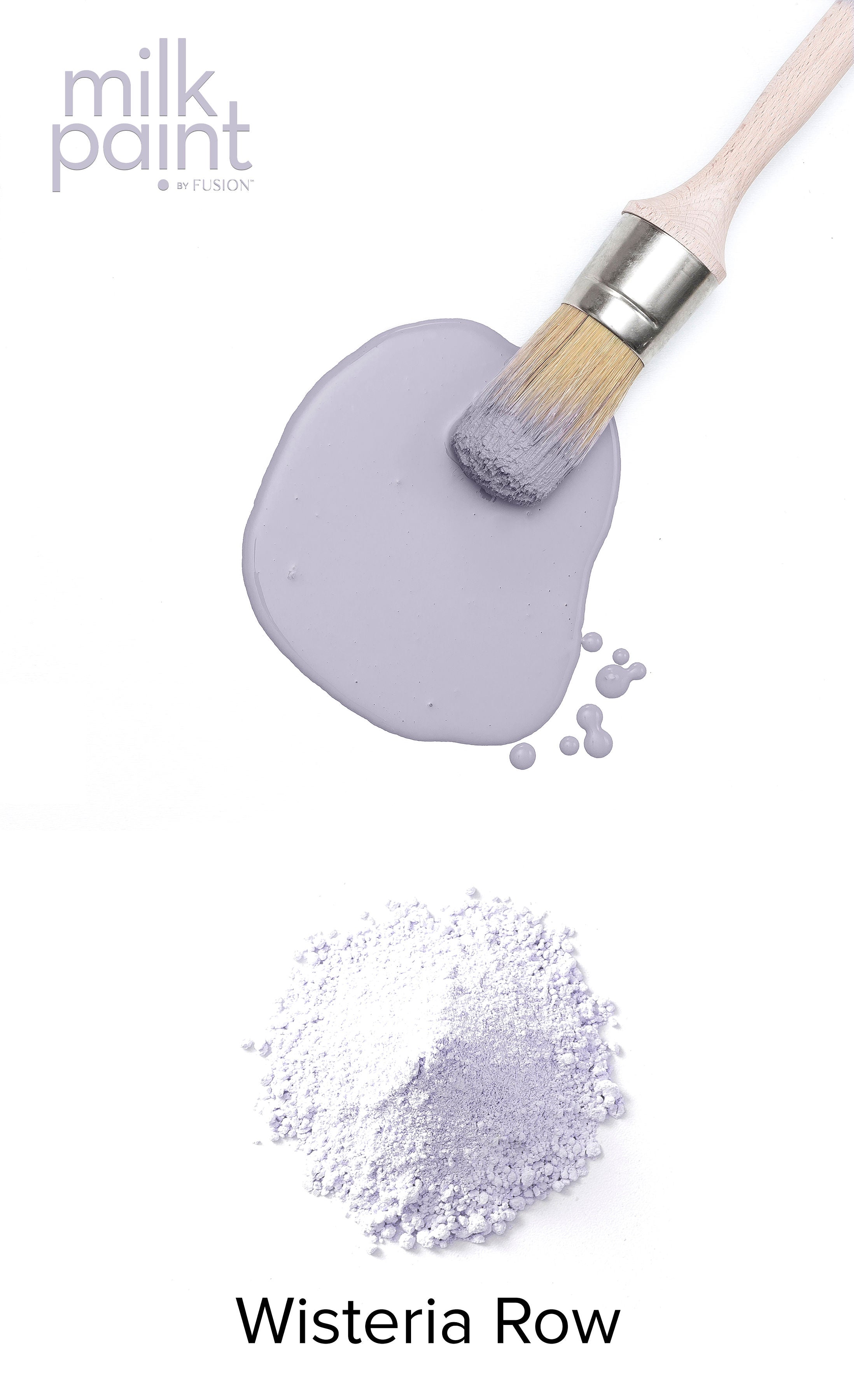 Premium Wisteria Row Milk Paint - Non-Toxic, Eco-Friendly Chalk Paint for Furniture & Home Decor - Perfect for DIY Projects, Shabby Chic, Vintage & Farmhouse Style Makeovers