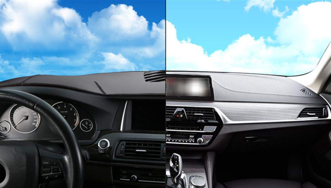 Premium Black Leather Car Tray Dashboard Cover for Mazda CX-5 2013-2016 | Anti-Slip Dash Pad Mat for Enhanced Interior Protection & Style