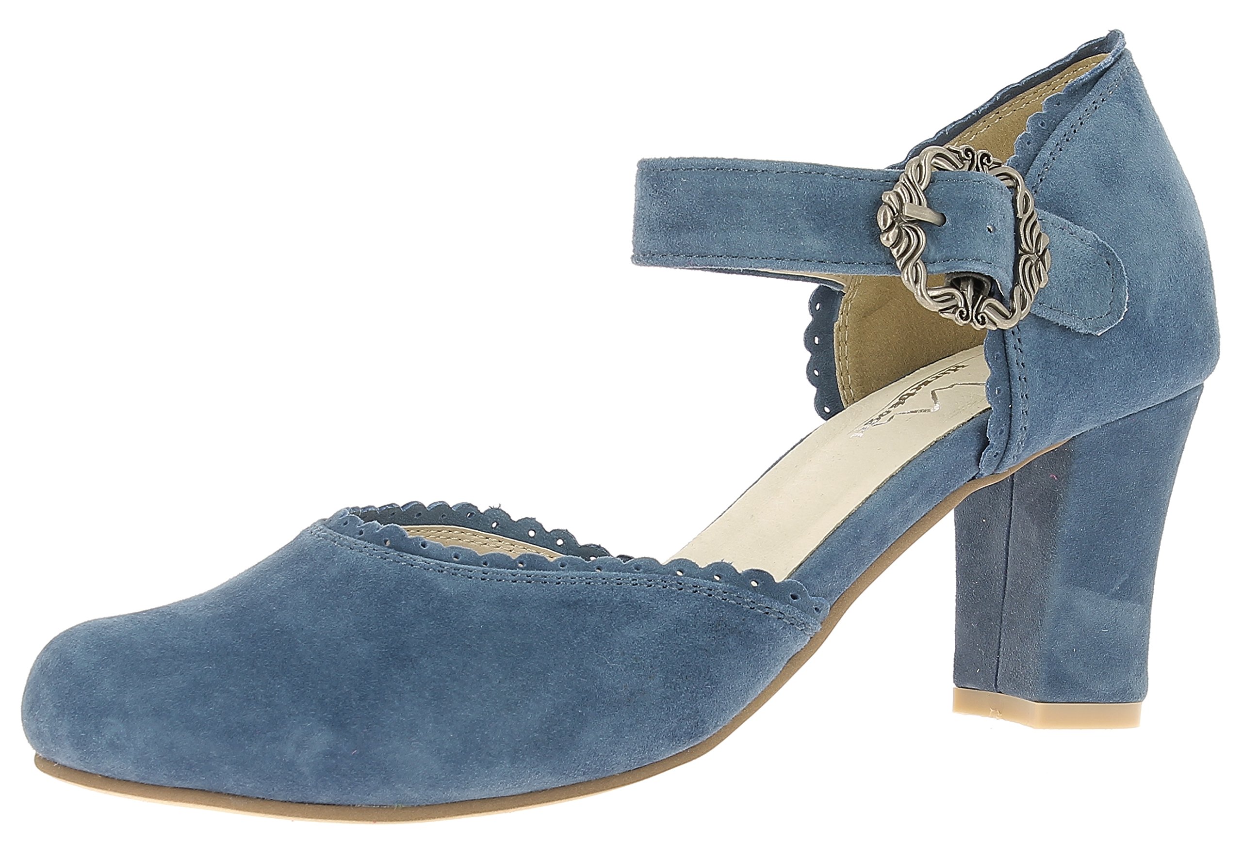 Blue Jeans 274 Women's Closed Toe High Heel Pumps - Elegant Office & Party Shoes for Women (UK Size 7) | Perfect for Business Meetings, Weddings & Formal Events